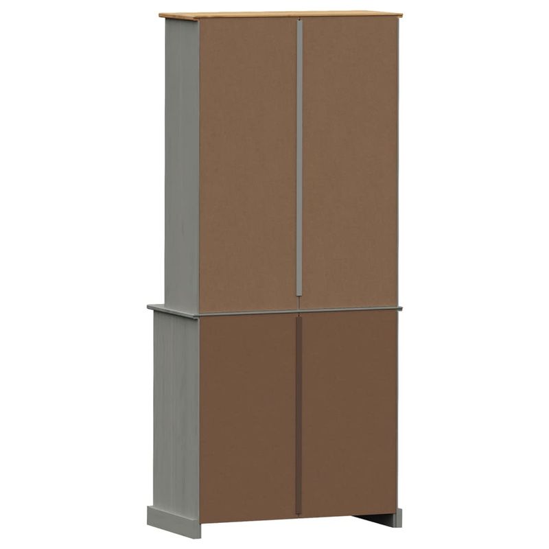 Casa si Gradina - Mobilier - Comode si corpuri - Corpuri bucatarie - Dulap inalt VIGO, 78x40x175 cm, lemn masiv de pin, model cu 2 uși - Infinity.ro