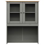 Casa si Gradina - Mobilier - Comode si corpuri - Corpuri bucatarie - Dulap inalt VIGO, 78x40x175 cm, lemn masiv de pin, model cu 2 uși - Infinity.ro