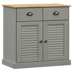 Casa si Gradina - Mobilier - Comode si corpuri - Corpuri bucatarie - Dulap inalt VIGO, 78x40x175 cm, lemn masiv de pin, model cu 2 uși - Infinity.ro