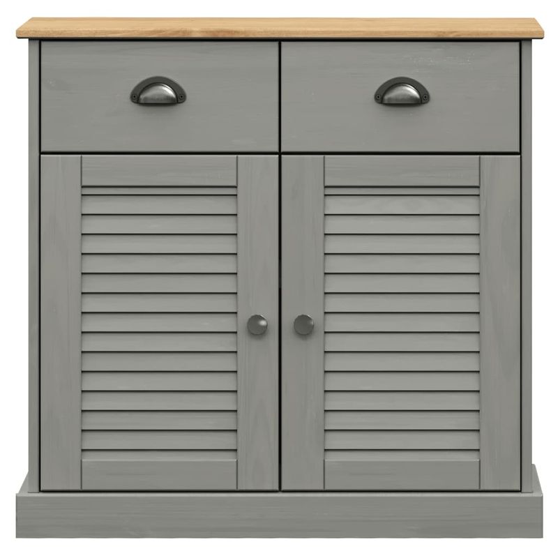 Casa si Gradina - Mobilier - Comode si corpuri - Corpuri bucatarie - Dulap inalt VIGO, 78x40x175 cm, lemn masiv de pin, model cu 2 uși - Infinity.ro