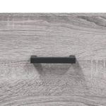 Casa si Gradina - Mobilier - Comode si corpuri - Comode - Dulap inalt, gri sonoma, 69,5x34x180 cm, lemn compozit - Infinity.ro