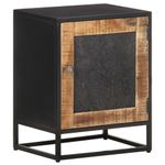 Casa si Gradina - Mobilier - Comode si corpuri - Noptiere - Noptiera, 40x30x50 cm, lemn de mango nefinisat - Infinity.ro