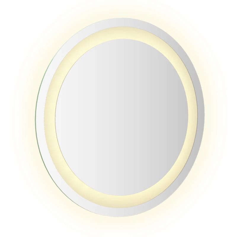 Casa si Gradina - Decoratiuni - Oglinzi - Oglinda de baie cu LED, 40 cm, rotunda - Infinity.ro