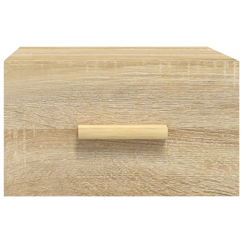Casa si Gradina - Mobilier - Comode si corpuri - Noptiere - Noptiera de perete, stejar sonoma, 35x35x20 cm - Infinity.ro