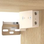 Casa si Gradina - Mobilier - Comode si corpuri - Noptiere - Noptiera de perete, stejar sonoma, 35x35x20 cm - Infinity.ro