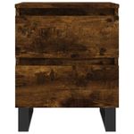 Casa si Gradina - Mobilier - Comode si corpuri - Noptiere - Noptiera, stejar fumuriu, 40x35x50 cm, lemn compozit - Infinity.ro