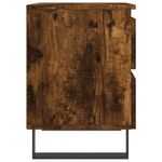Casa si Gradina - Mobilier - Comode si corpuri - Noptiere - Noptiera, stejar fumuriu, 40x35x50 cm, lemn compozit - Infinity.ro