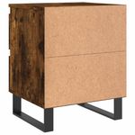 Casa si Gradina - Mobilier - Comode si corpuri - Noptiere - Noptiera, stejar fumuriu, 40x35x50 cm, lemn compozit - Infinity.ro