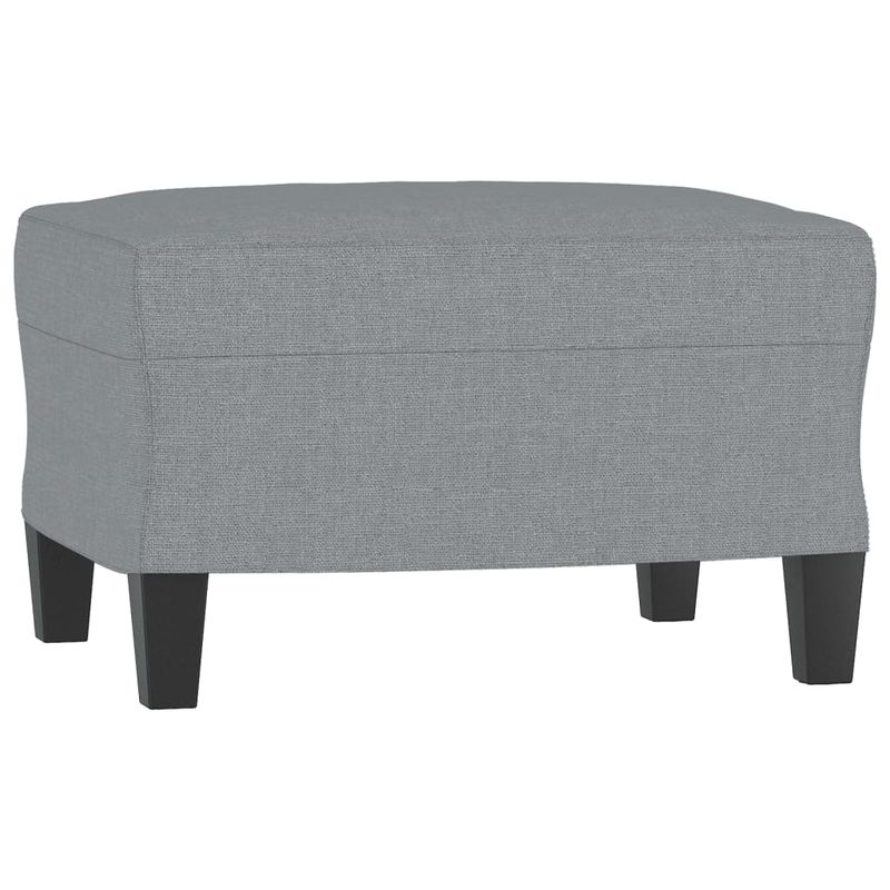 Casa si Gradina - Mobilier - Seturi de mobilier - Seturi living - Set de canapele cu perne, 3 piese, gri deschis, textil - Infinity.ro