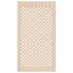 Casa si Gradina - Mobilier - Dulapuri si sifoniere - Dulapuri - Usi de dulap cu zabrele 2 buc. 49,5x99 cm, lemn masiv de pin - Infinity.ro