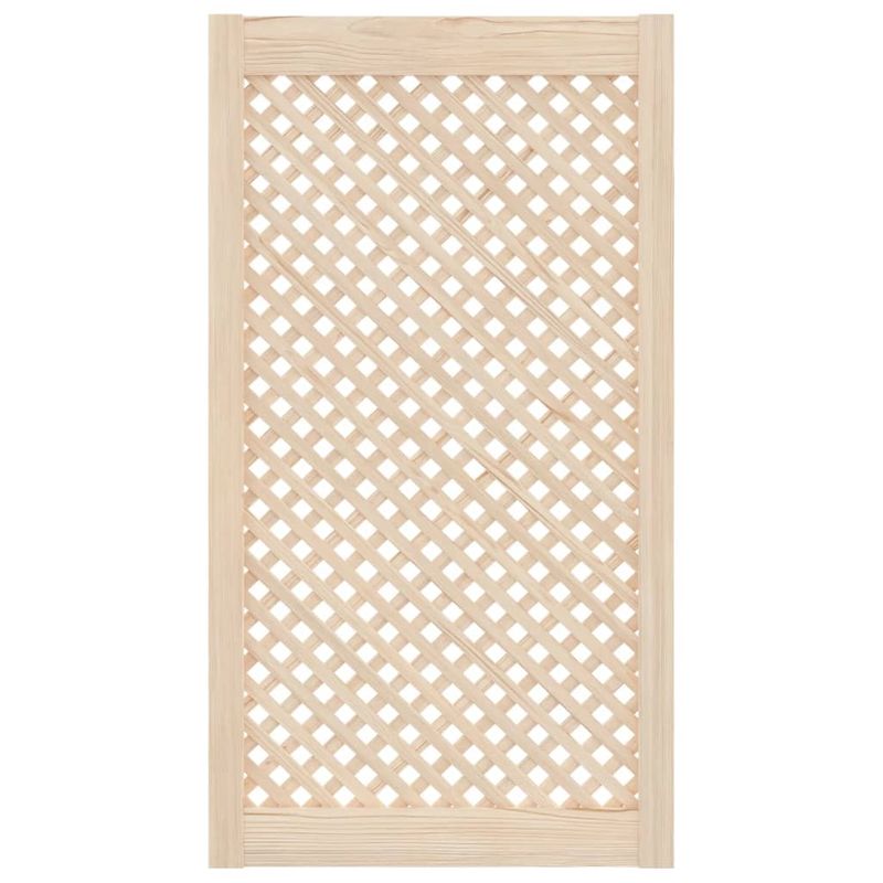 Casa si Gradina - Mobilier - Dulapuri si sifoniere - Dulapuri - Usi de dulap cu zabrele 2 buc. 49,5x99 cm, lemn masiv de pin - Infinity.ro