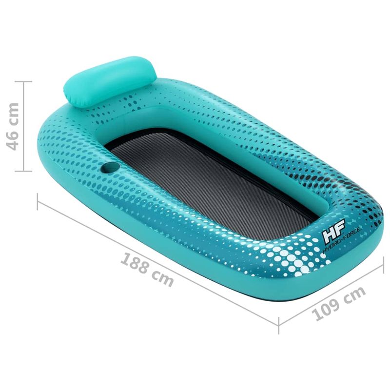 Jucarii, Copii si Bebe - Jucarii si jocuri - Jucarii de exterior - Saltele si mingi pentru plaja - Bestway Sezlong plutitor Hydro Force Sol Venture albastru 188x109 cm - Infinity.ro