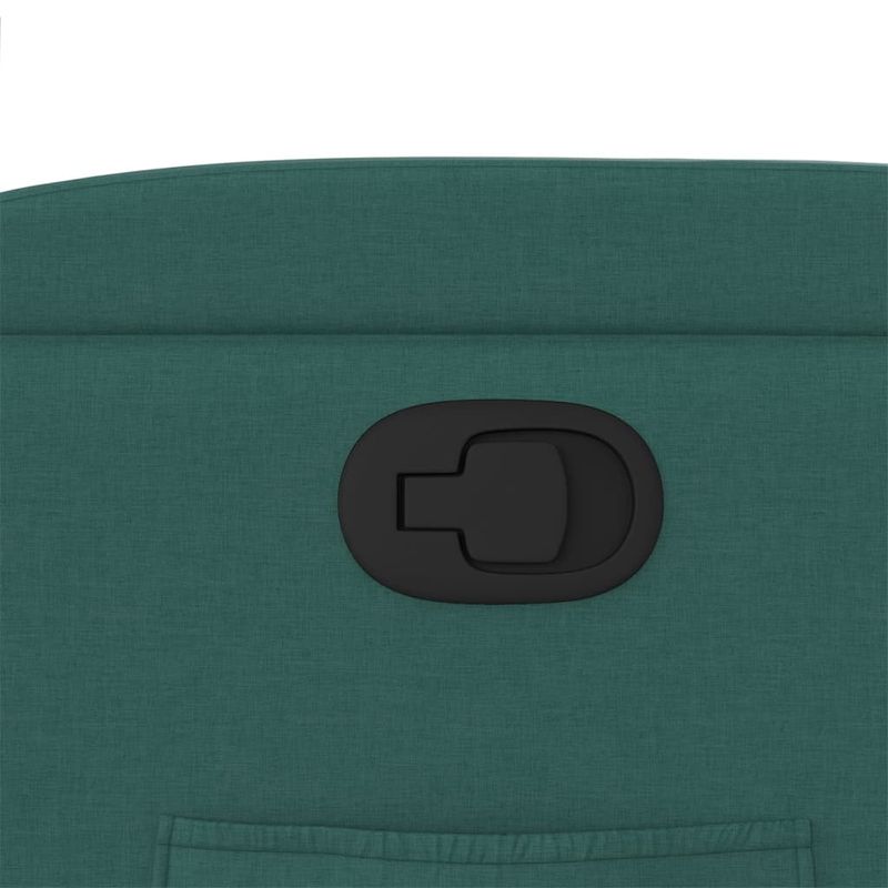 Casa si Gradina - Mobilier - Scaune si fotolii - Fotolii - Fotoliu rabatabil, verde inchis, material textil - Infinity.ro