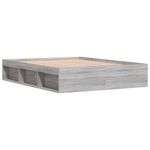 Casa si Gradina - Mobilier - Paturi si accesorii - Paturi - Cadru de pat King Size, sonoma gri, 150x200 cm - Infinity.ro