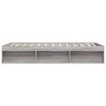 Casa si Gradina - Mobilier - Paturi si accesorii - Paturi - Cadru de pat King Size, sonoma gri, 150x200 cm - Infinity.ro
