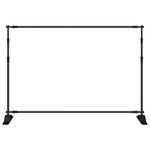 TV, Audio-Video si Foto - Aparate foto si accesorii - Accesorii foto si video - Trepiede - Suport de fundal, negru, 305x243 cm, otel - Infinity.ro