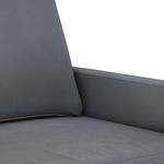 Casa si Gradina - Mobilier - Seturi de mobilier - Seturi living - Set canapea cu perne, 4 piese, gri inchis, catifea - Infinity.ro