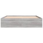 Casa si Gradina - Mobilier - Paturi si accesorii - Paturi - Cadru de pat, sonoma gri, 160 x 200 cm - Infinity.ro