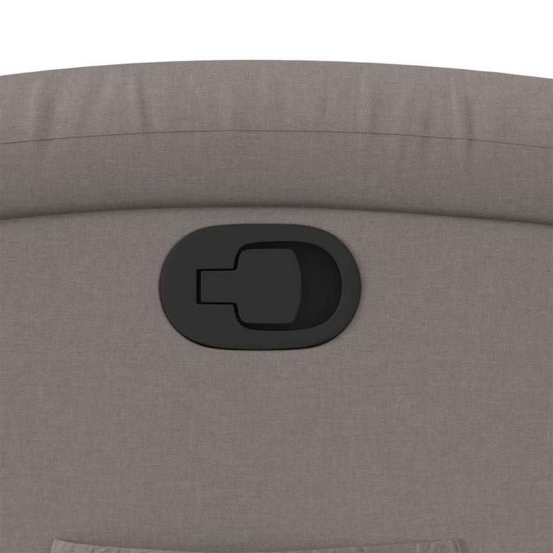 Casa si Gradina - Mobilier - Scaune si fotolii - Fotolii - Fotoliu rabatabil, gri taupe, material textil - Infinity.ro