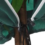 Casa si Gradina - Gradinarit si plante - Unelte gradinarit - Accesorii pentru unelte gradinarit - Huse de plante din fleece cu fermoar 2 buc. 70 g/m² 3,93x3 m, verde - Infinity.ro