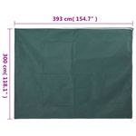Casa si Gradina - Gradinarit si plante - Unelte gradinarit - Accesorii pentru unelte gradinarit - Huse de plante din fleece cu fermoar 2 buc. 70 g/m² 3,93x3 m, verde - Infinity.ro
