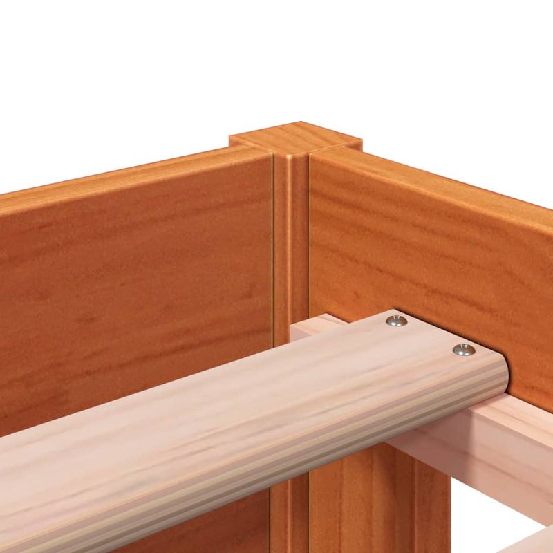 Casa si Gradina - Mobilier - Paturi si accesorii - Paturi - Pat de zi, maro ceruit, 75x190 cm, lemn masiv de pin - Infinity.ro