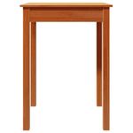 Casa si Gradina - Mobilier - Mese si birouri - Mese bucatarie si dining - Masa de sufragerie, maro ceruit, 55x55x75 cm, lemn masiv de pin - Infinity.ro