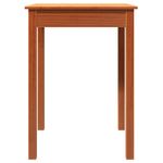 Casa si Gradina - Mobilier - Mese si birouri - Mese bucatarie si dining - Masa de sufragerie, maro ceruit, 55x55x75 cm, lemn masiv de pin - Infinity.ro