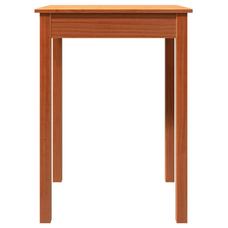 Casa si Gradina - Mobilier - Mese si birouri - Mese bucatarie si dining - Masa de sufragerie, maro ceruit, 55x55x75 cm, lemn masiv de pin - Infinity.ro