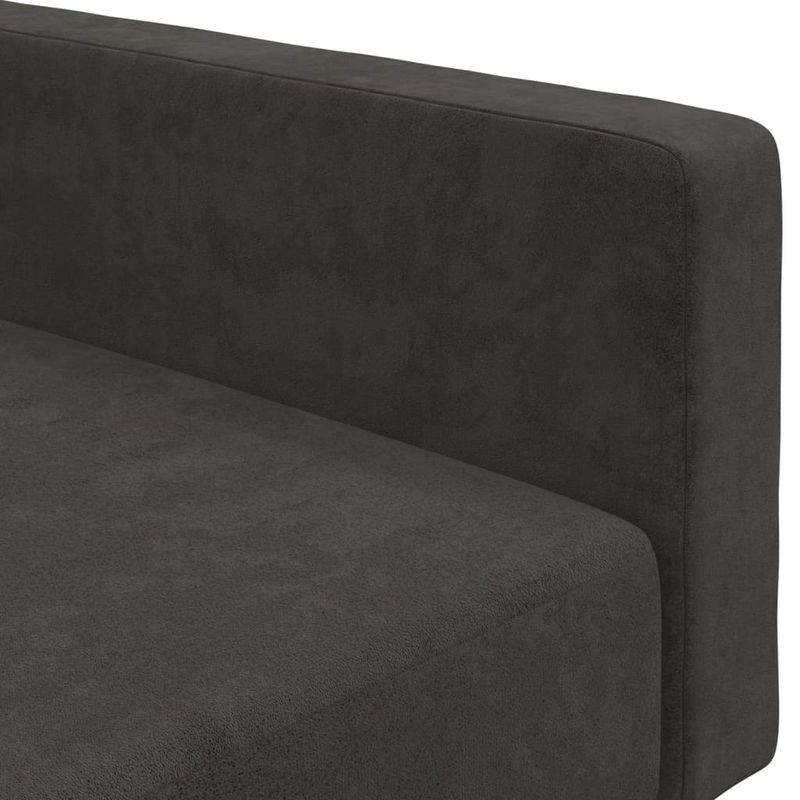 Casa si Gradina - Mobilier - Canapele si coltare - Canapele - Canapea extensibila cu 2 locuri, verde inchis, catifea - Infinity.ro