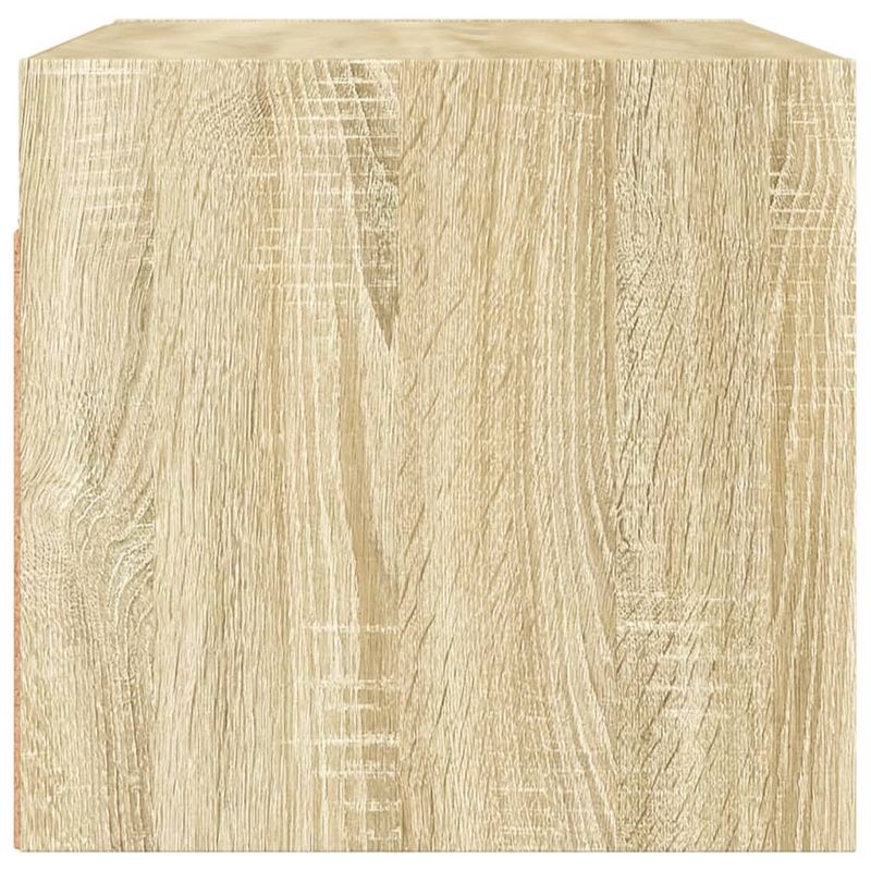 Casa si Gradina - Mobilier - Dulapuri si sifoniere - Dulapuri - Dulapuri perete usi sticla 2 buc. stejar sonoma 68,5x37x35 cm - Infinity.ro