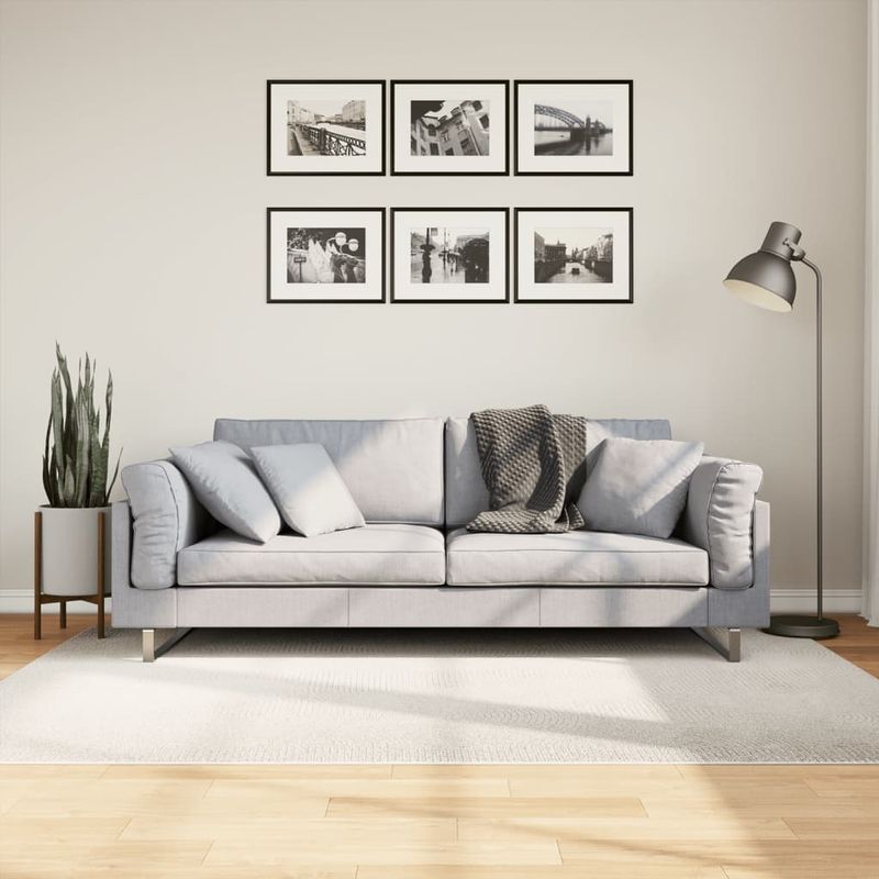 Casa si Gradina - Textile si covoare - Covoare - Covoare casa - Covor "IZA" aspect scandinav, cu fire scurte, crem, 140x200 cm - Infinity.ro