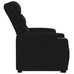 Casa si Gradina - Mobilier - Scaune si fotolii - Fotolii - Fotoliu rabatabil cu ridicare pe verticala, negru, textil - Infinity.ro
