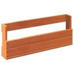 Casa si Gradina - Mobilier - Biblioteci si rafturi - Rafturi - Pantofare de perete 2 buc. maro ceruit, lemn masiv pin, lăţime 59 cm - Infinity.ro