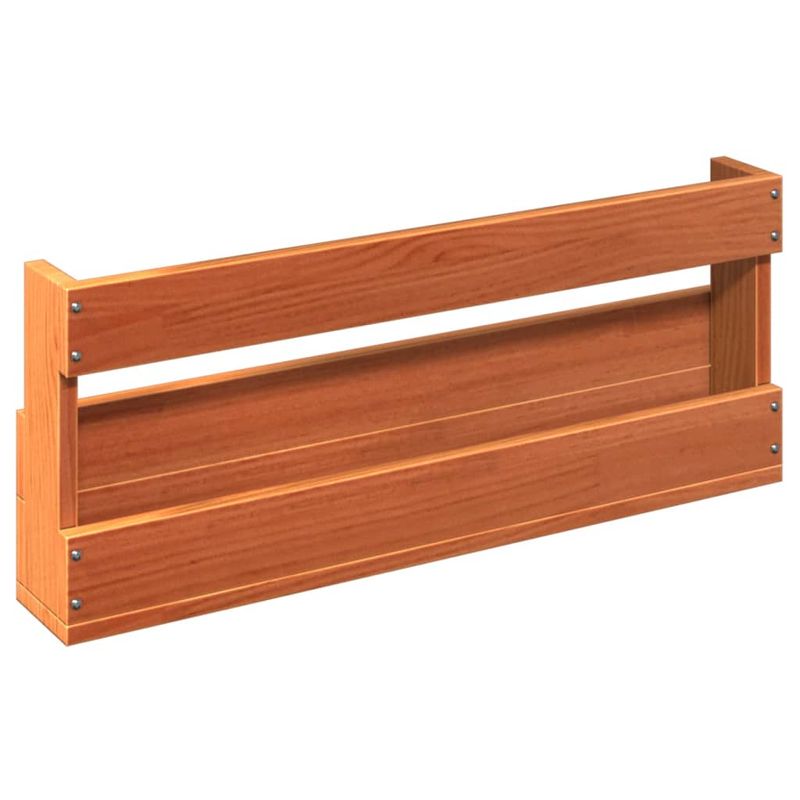 Casa si Gradina - Mobilier - Biblioteci si rafturi - Rafturi - Pantofare de perete 2 buc. maro ceruit, lemn masiv pin, lăţime 59 cm - Infinity.ro
