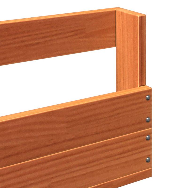 Casa si Gradina - Mobilier - Biblioteci si rafturi - Rafturi - Pantofare de perete 2 buc. maro ceruit, lemn masiv pin, lăţime 59 cm - Infinity.ro