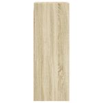 Casa si Gradina - Mobilier - Dulapuri si sifoniere - Dulapuri - Dulap de perete cu usi din sticla, stejar sonoma, 35x37x100 cm - Infinity.ro