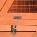 Petshop - Accesorii petshop - Culcusuri si custi - Custi interior si exterior - Cusca de iepuri, 152x127x109,5 cm, lemn masiv de brad - Infinity.ro