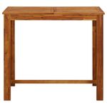 Casa si Gradina - Gradina si terasa - Mobilier exterior - Seturi mobila gradina - Set mobilier bar de gradina, 5 piese, negru - Infinity.ro