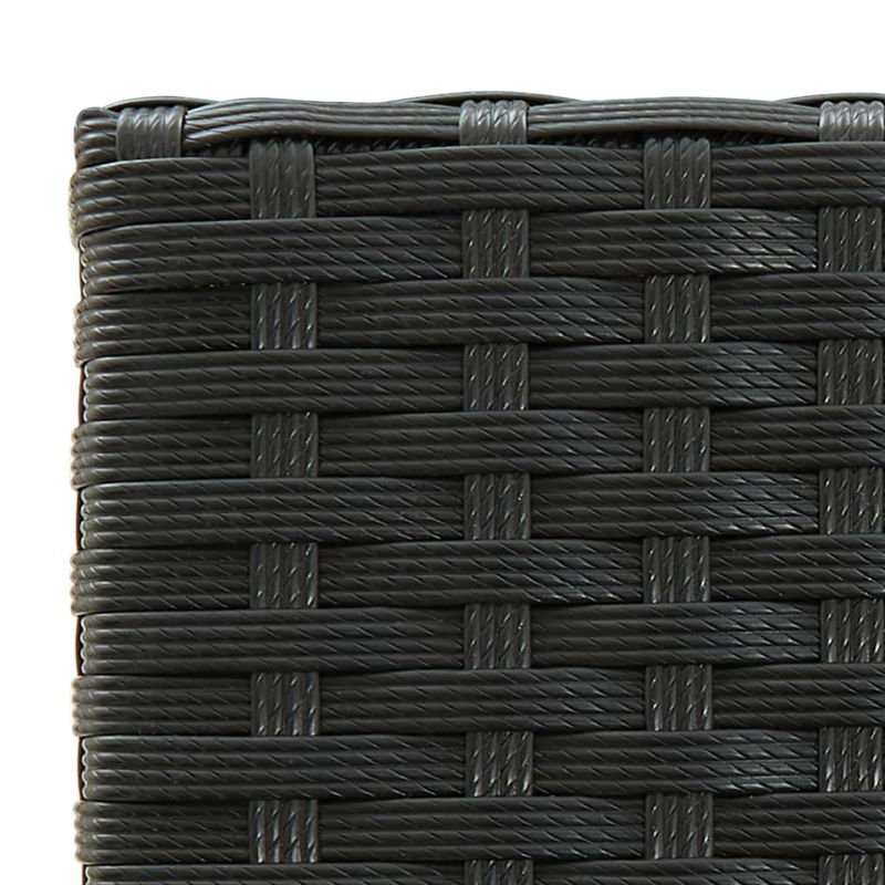 Casa si Gradina - Gradina si terasa - Mobilier exterior - Seturi mobila gradina - Set mobilier bar de gradina, 5 piese, negru - Infinity.ro