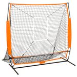 Sport si Outdoor - Sporturi de echipa - Alte sporturi de echipa - Baseball - Plasa de antrenament sport baseball, negru, 174x76x158,5 cm - Infinity.ro