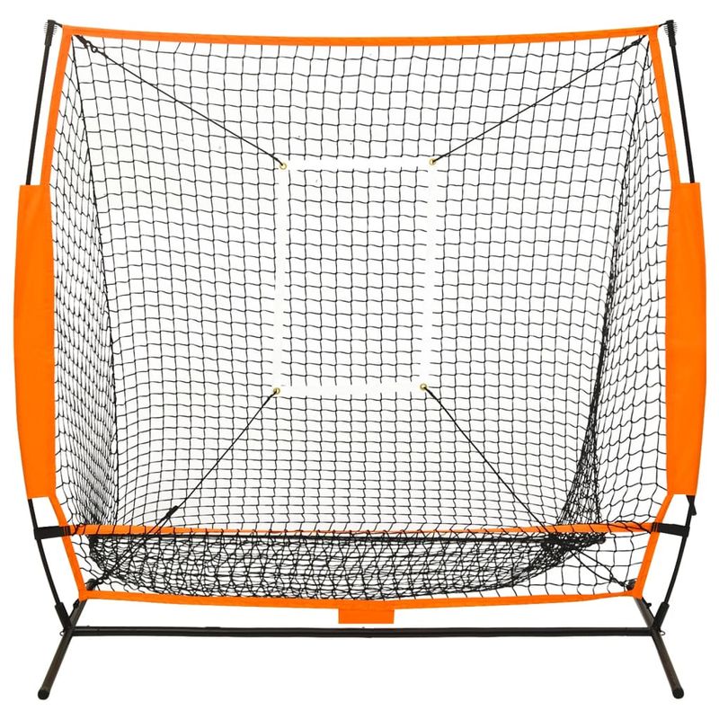 Sport si Outdoor - Sporturi de echipa - Alte sporturi de echipa - Baseball - Plasa de antrenament sport baseball, negru, 174x76x158,5 cm - Infinity.ro