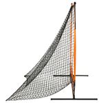 Sport si Outdoor - Sporturi de echipa - Alte sporturi de echipa - Baseball - Plasa de antrenament sport baseball, negru, 174x76x158,5 cm - Infinity.ro