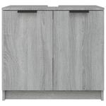 Casa si Gradina - Mobilier - Dulapuri si sifoniere - Dulapuri - Dulap de baie, sonoma gri, 64,5x33,5x59 cm, lemn prelucrat - Infinity.ro
