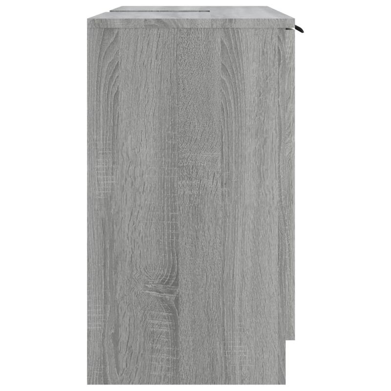 Casa si Gradina - Mobilier - Dulapuri si sifoniere - Dulapuri - Dulap de baie, sonoma gri, 64,5x33,5x59 cm, lemn prelucrat - Infinity.ro