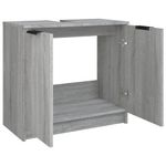 Casa si Gradina - Mobilier - Dulapuri si sifoniere - Dulapuri - Dulap de baie, sonoma gri, 64,5x33,5x59 cm, lemn prelucrat - Infinity.ro