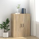 Casa si Gradina - Mobilier - Dulapuri si sifoniere - Dulapuri - Dulap suspendat, stejar sonoma, 69,5x34x90 cm, lemn prelucrat - Infinity.ro