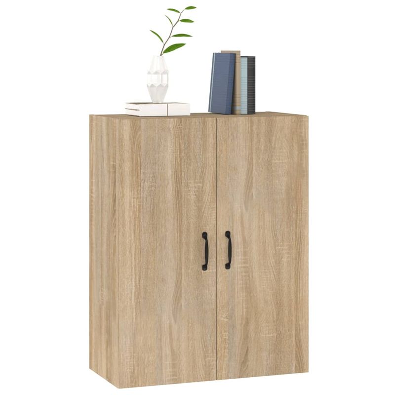 Casa si Gradina - Mobilier - Dulapuri si sifoniere - Dulapuri - Dulap suspendat, stejar sonoma, 69,5x34x90 cm, lemn prelucrat - Infinity.ro