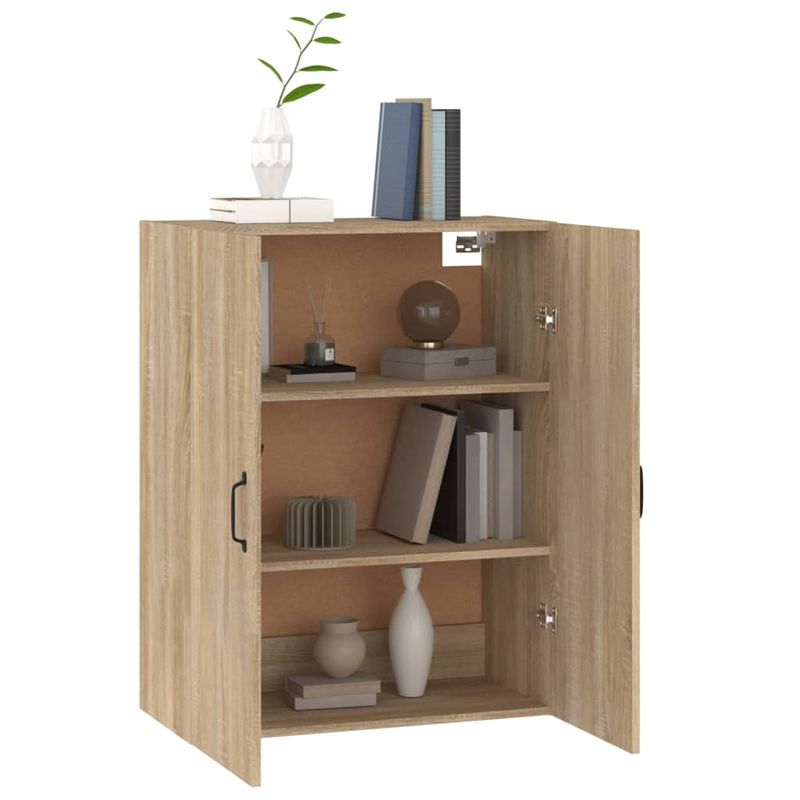 Casa si Gradina - Mobilier - Dulapuri si sifoniere - Dulapuri - Dulap suspendat, stejar sonoma, 69,5x34x90 cm, lemn prelucrat - Infinity.ro