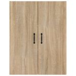 Casa si Gradina - Mobilier - Dulapuri si sifoniere - Dulapuri - Dulap suspendat, stejar sonoma, 69,5x34x90 cm, lemn prelucrat - Infinity.ro